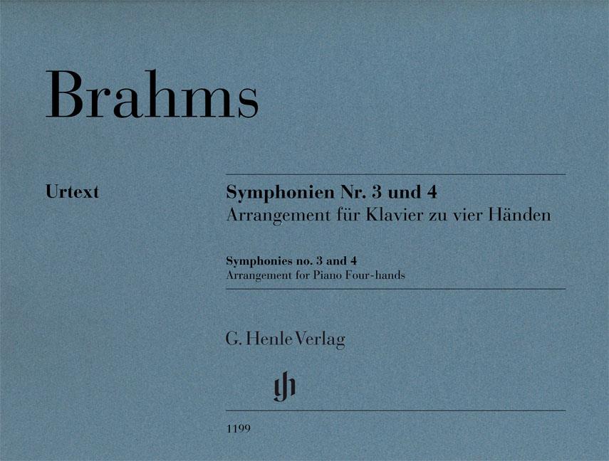Brahms: Symphonien Nr. 3 und 4