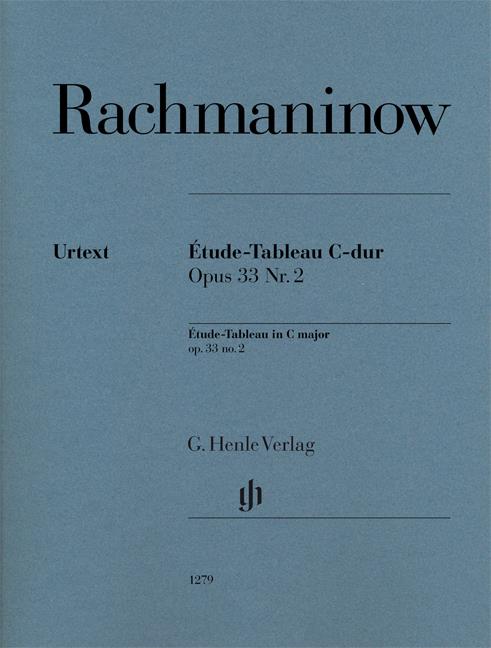 Rachmaninoff: Etude-Tableau in C major op. 33 no. 2