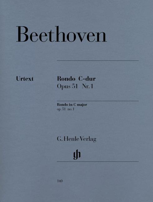 Beethoven: Rondo In C Major Op.51 Nr.1 (Henle)