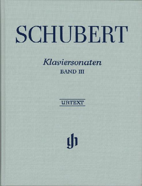 Franz Schubert: Piano Sonatas 3 –  Klaviersonaten 3 (Henle)