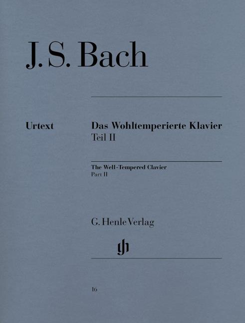 Bach: Das Wohltemperierte Klavier – Teil II BWV 870-893