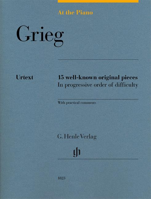 At The Piano – Grieg