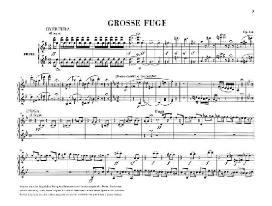 Beethoven: Grand Fugue for Piano Four-hands Op.134 - Afbeelding 3