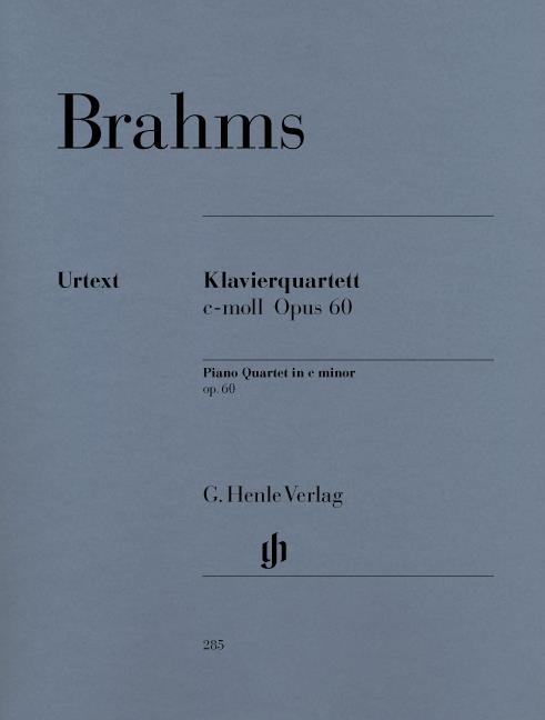Brahms: Piano Quartet In C Op.60 (Henle Uertext Edition)