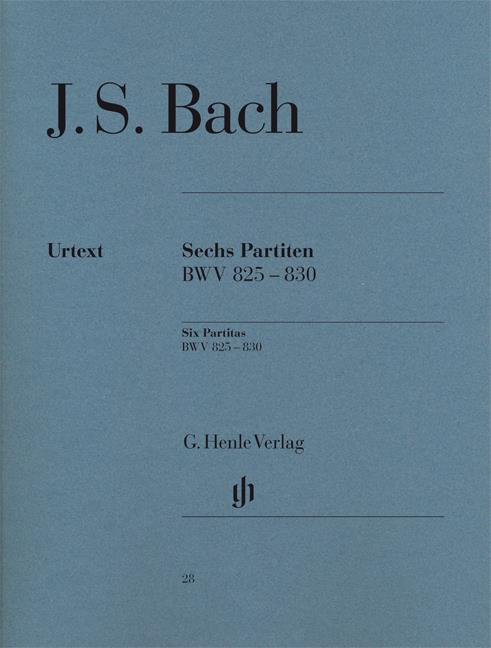 Bach: Six Partitas BWV 825–830 (Urtext Edition)