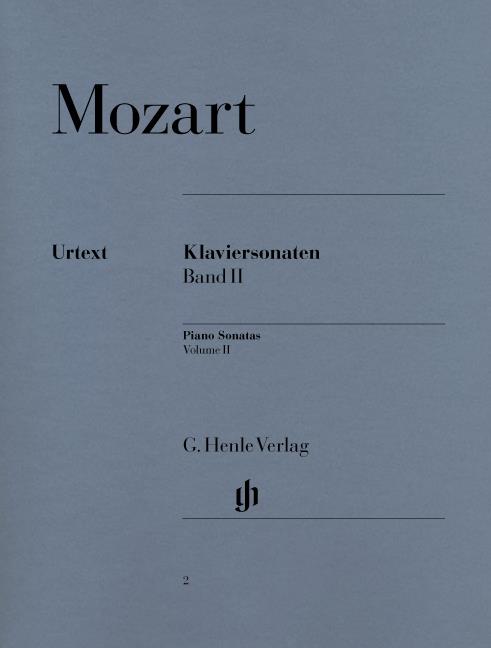 Mozart: Piano Sonatas 2 – Klaviersonaten 2 (Henle Urtext)