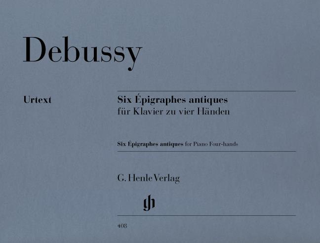 Debussy: Six Epigraphes Antiques – Piano Duet (Henle Urtext Edition)