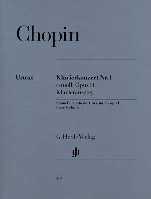 Chopin:  Concerto for Piano And Orchestra No.1 E Minor Op.11 (2 Pianos)