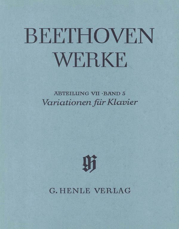 Beethoven: Variations for Piano
