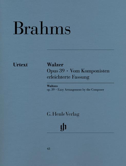 Brahms: Waltzes Op.39 (Easy Arrangement)