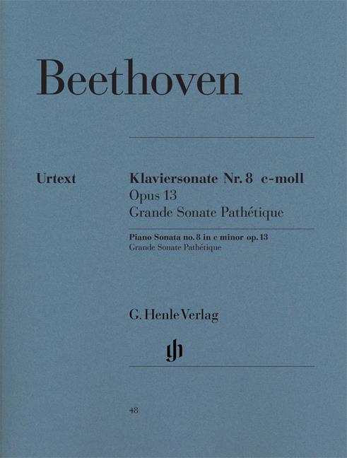 Beethoven: Klaviersonate Nr. 8 c-moll op. 13 (Grande Sonate Pathétique) (Urtext Edition)