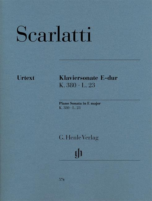 Domenico Scarlatti: Klaviersonate E-dur K. 380, L. 23