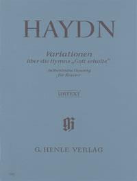 Haydn: Variations On The Hymn “Gott Erhalte” (Kaiserquartett) G Hob. III:77 (Henle Urtext Edition)