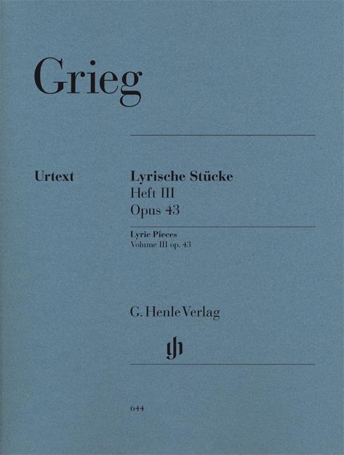 Grieg: Lyric Pieces Book III Op.43
