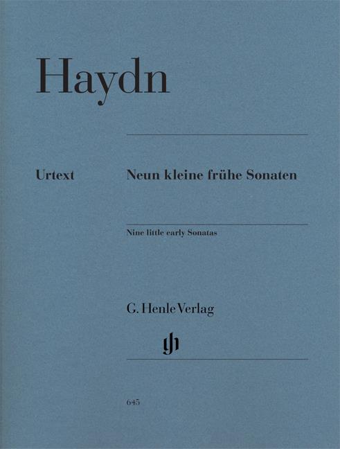 Joseph Haydn: Nine Little Early Sonatas Hob.XVI:1, 3, 4, 7-10, G1, D1 ()