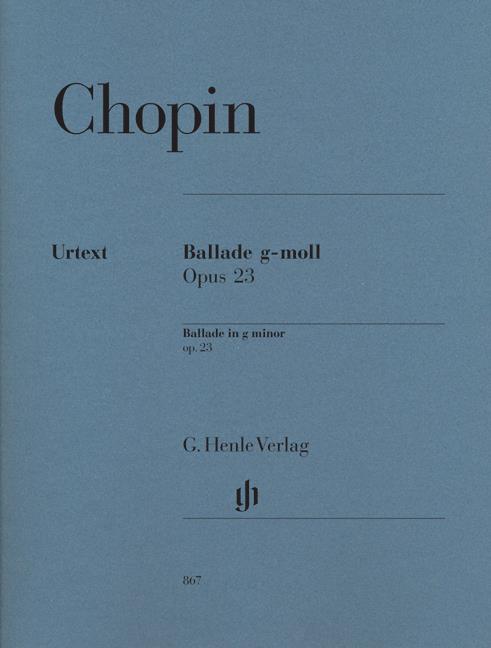 Frédéric Chopin: Ballade G-Moll Opus 23