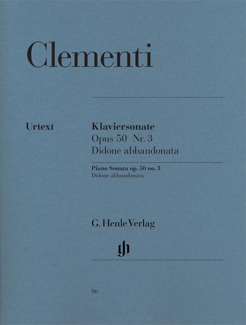Muzio Clementi: Piano Sonata “Didone abbandonata”, Scena Tragica g minor op. 50,3