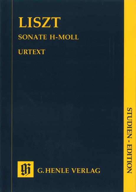Liszt: Sonate H-Moll (Urtext)