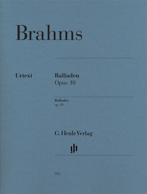 Brahms: Balladen Op 10