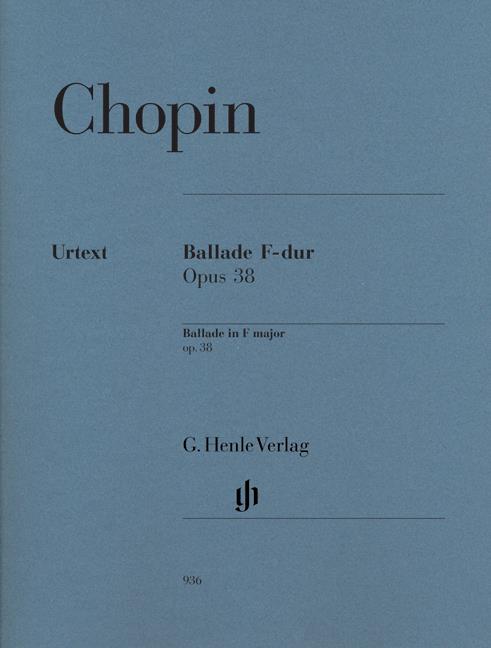 Frédéric Chopin: Ballade F-Dur Opus38
