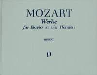 Mozart: Works for Piano Four-hands (Henle Urtext)