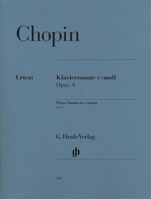 Frédéric Chopin: Klaviersonate C-Moll Op 4