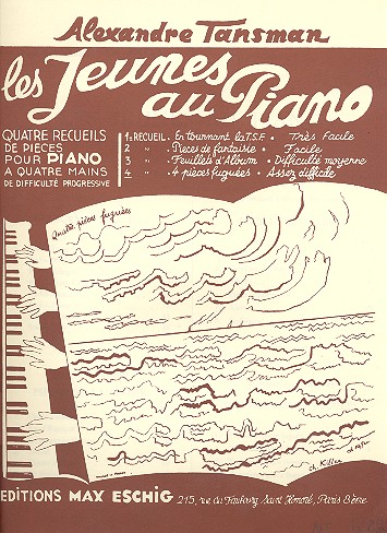 Tansman: Jeunes Au Piano Vol 4