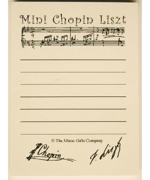 Sticky Pad Chopin Liszt