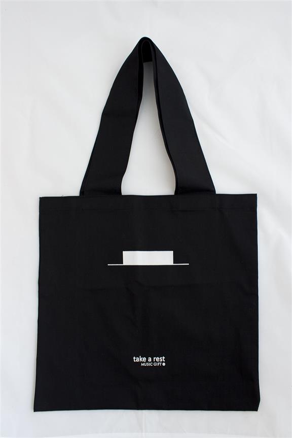 Music Gift Portugal Tote Bag Black Take A Rest