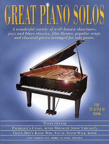Great Piano Solos – The Platinum Book