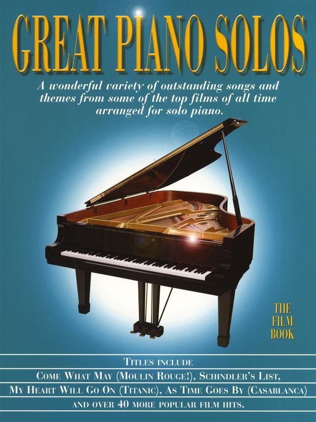 Great Piano Solos The Film Book