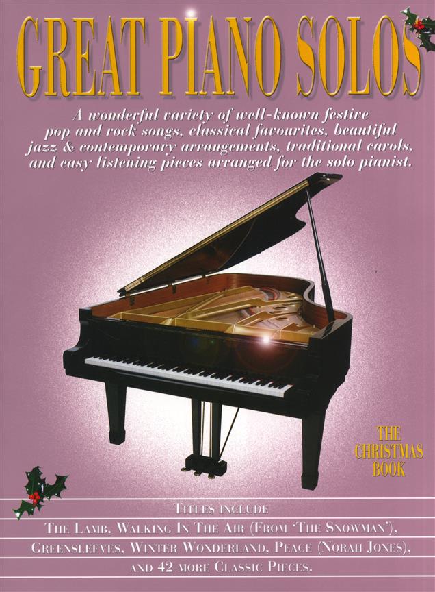 Great Piano Solos – The Christmas Book