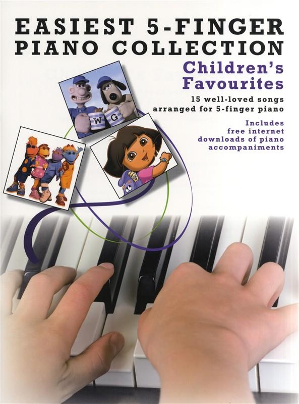 Easiest 5-Finger Piano Collection: Children’s Favo