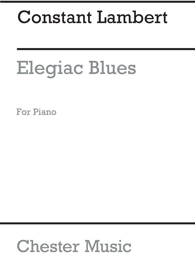 Lambert, C Elegiac Blues For Piano
