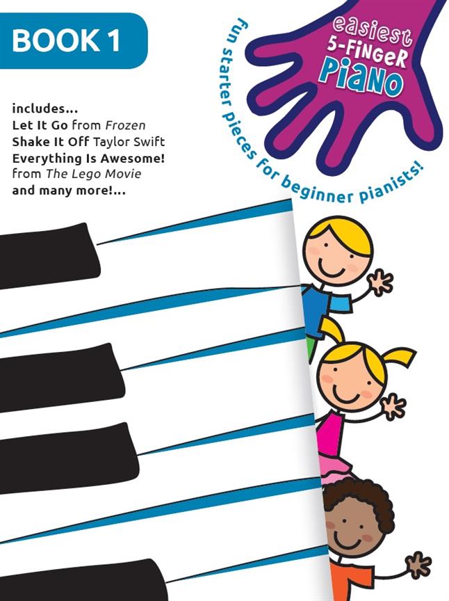 Easiest 5-finger Piano- Book 1