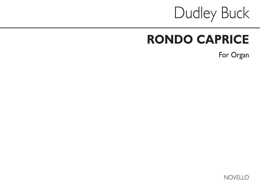 Dudley Buck: Rondo Caprice Op35 Organ