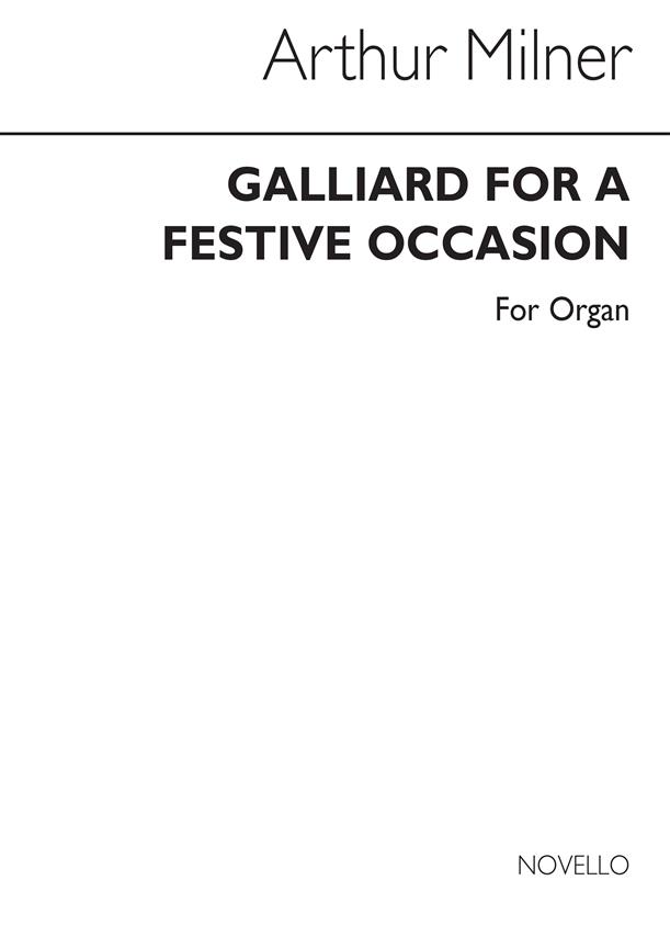 Galliard For A Festive Occasion
