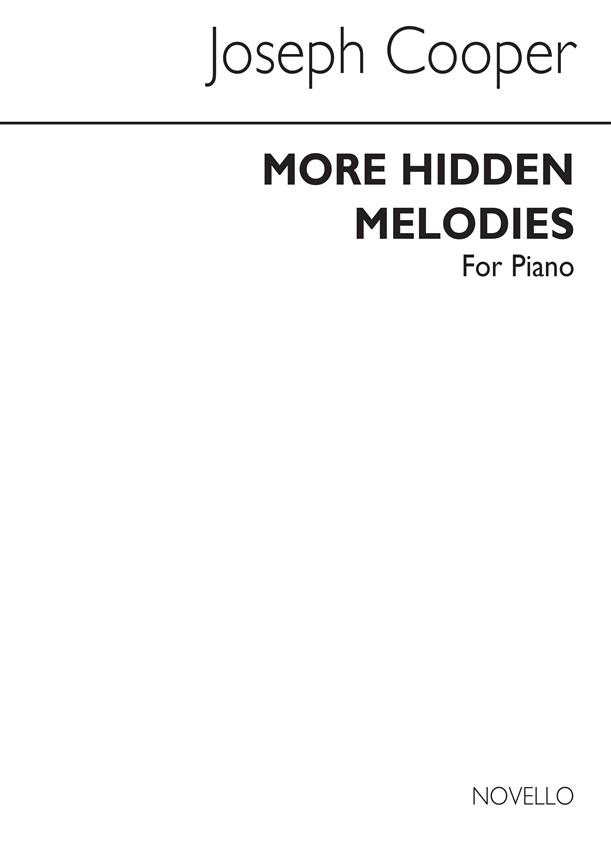 Cooper: More Hidden Melodies for Piano
