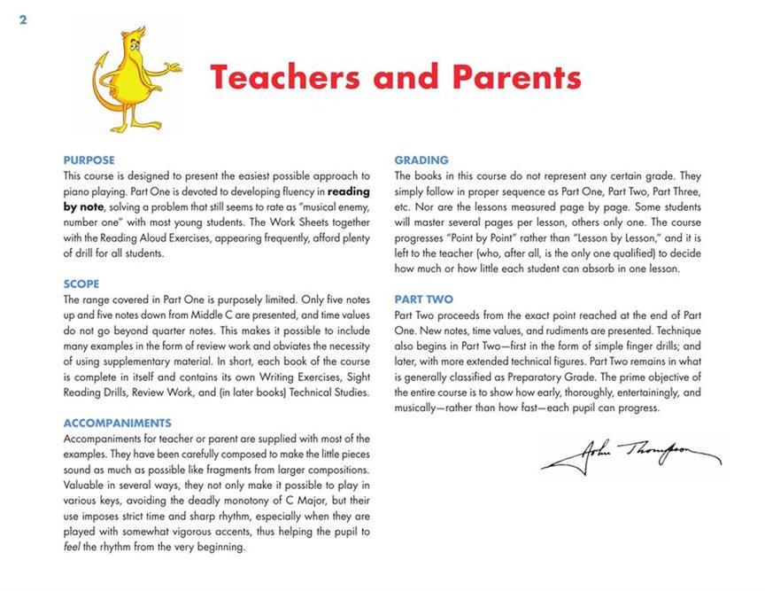 John Thompson: Easiest Piano Course 1 (Audio-Online) - Afbeelding 2