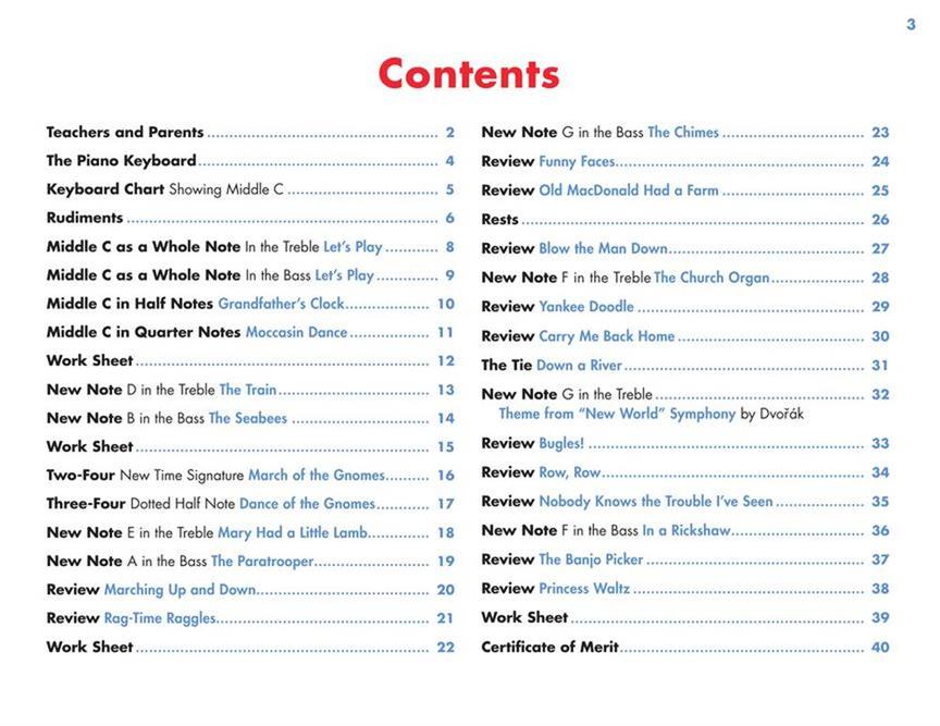 John Thompson: Easiest Piano Course 1 (Audio-Online) - Afbeelding 3