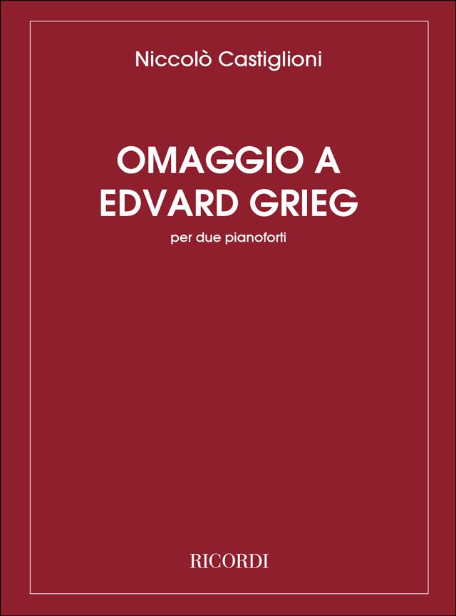 Omaggio A Edvard Grieg(Per Pianoforte)