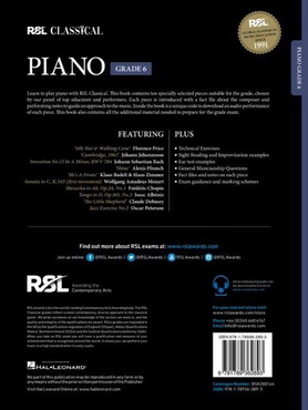 RSL Classical Piano Grade 6 (2021) - Afbeelding 2