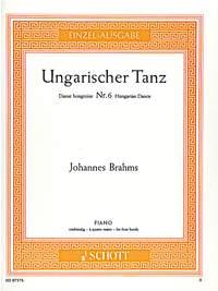 Brahms: Hungarian Dance No. 6 (Quatre-Mains)