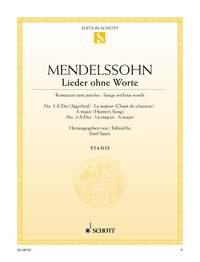 Mendelssohn Bartholdy: Songs without Words op. 19/3 and 4