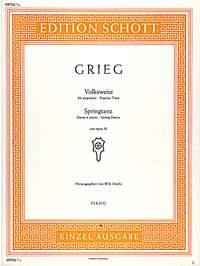 Grieg: Volksweise – Springtanz op. 38/2 und op. 38/5