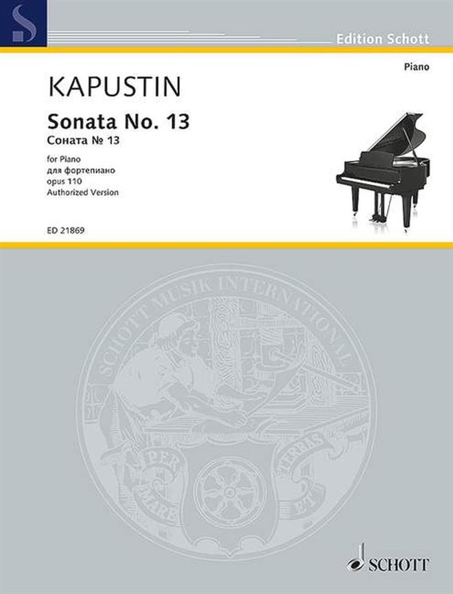 Nikolai Kapustin: Sonata No. 13 op. 110