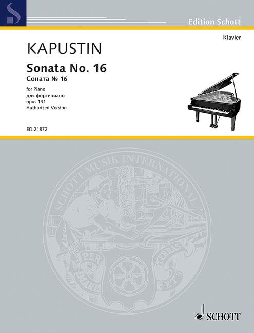 Nikolai Kapustin: Sonata No. 16 op. 131