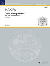 Naji Hakim: Trois Paraphrases