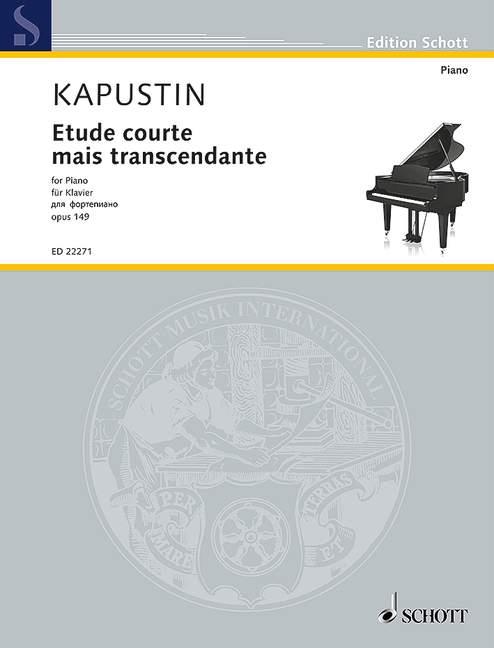 Nikolai Kapustin:  Etude courte mais transcendante op. 149