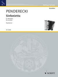 Penderecki: Sinfonietta